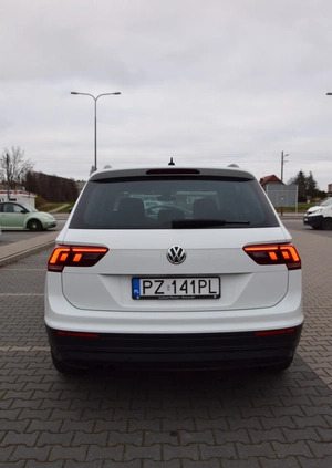 Volkswagen Tiguan cena 97500 przebieg: 47150, rok produkcji 2018 z Poznań małe 79